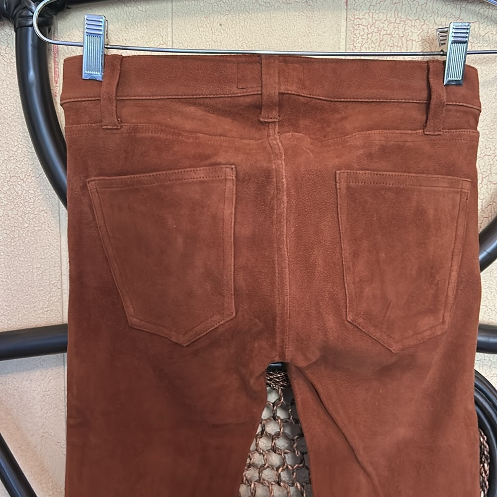 Current Elliot Lamb Suede Leggings - Picture 9 of 11